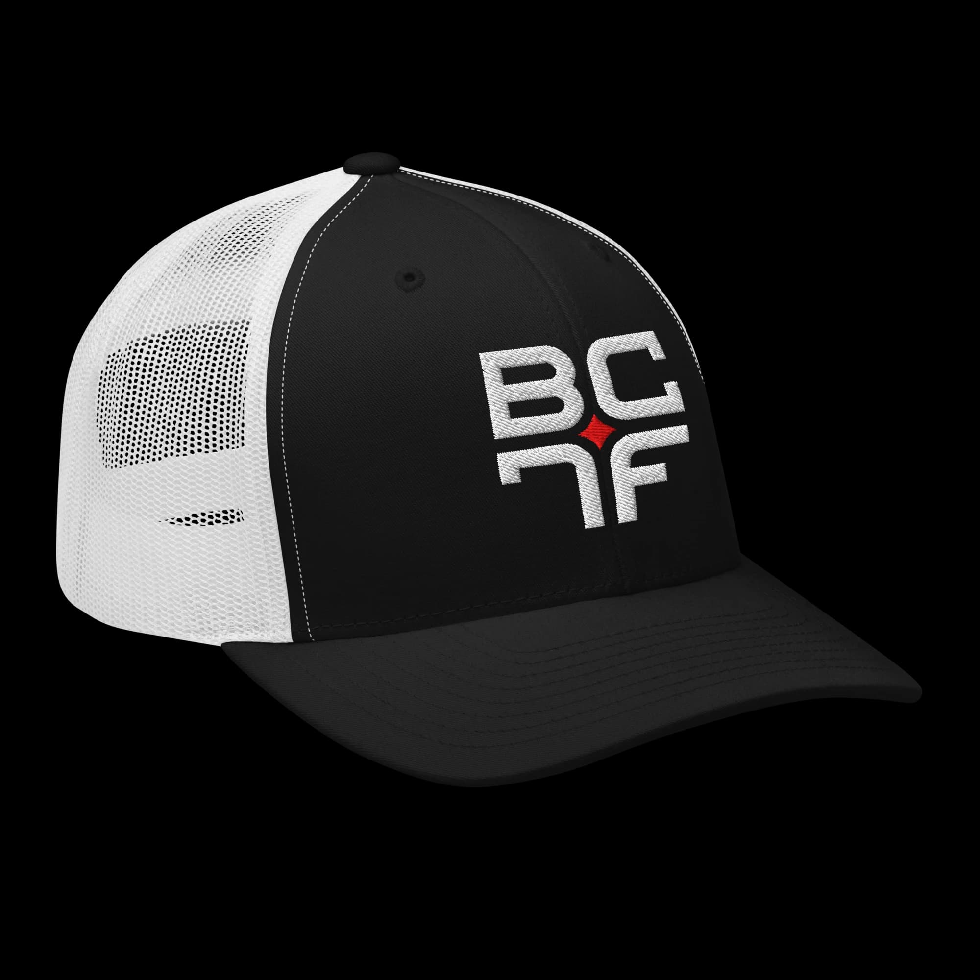 Trucker BC7F — Noir/Blanc