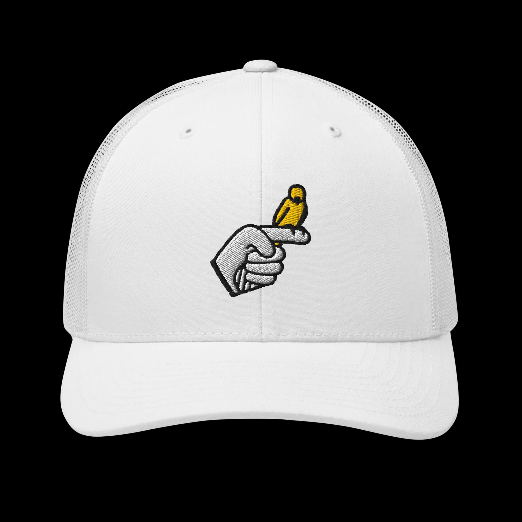 Trucker Birdy — Blanc