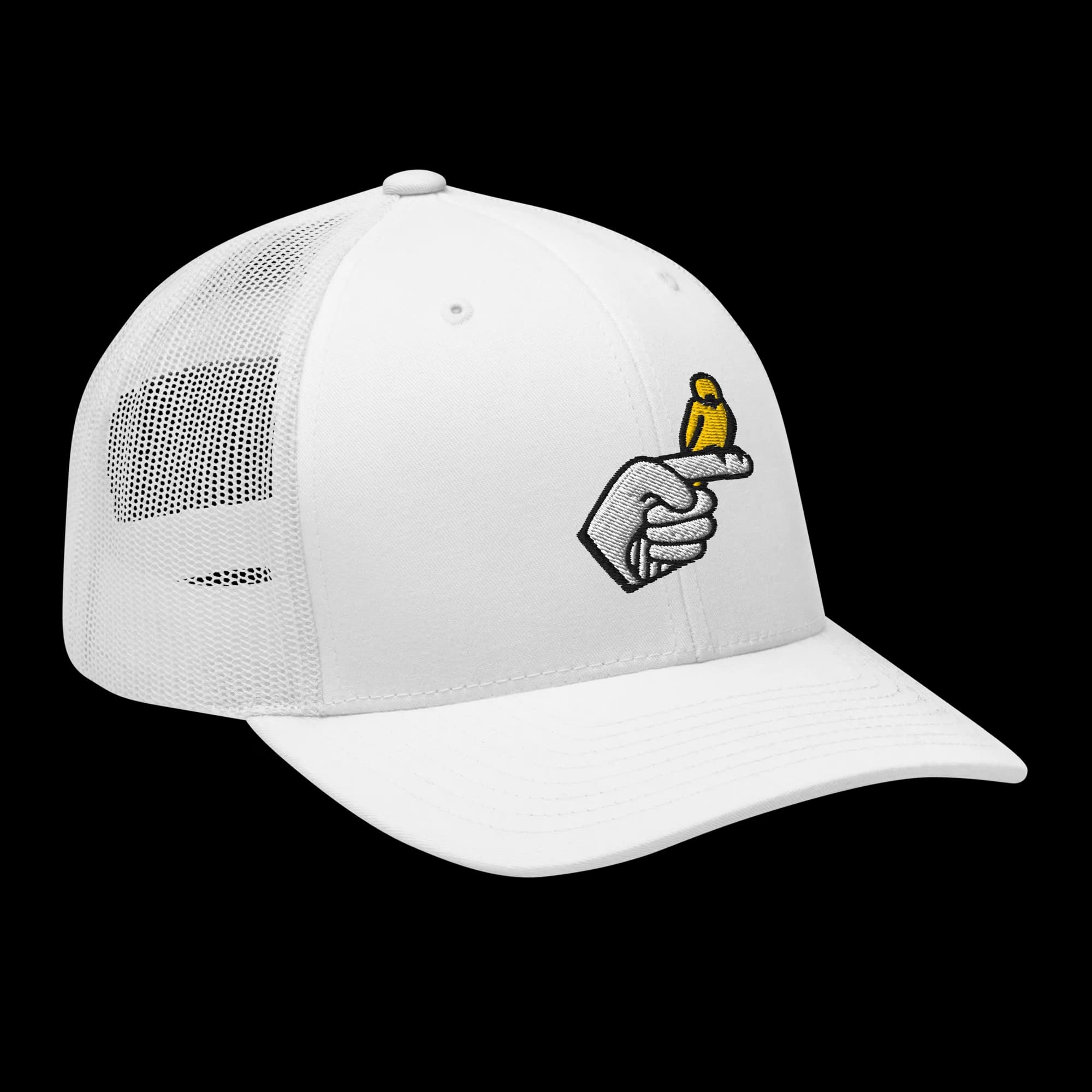 Trucker Birdy — Blanc