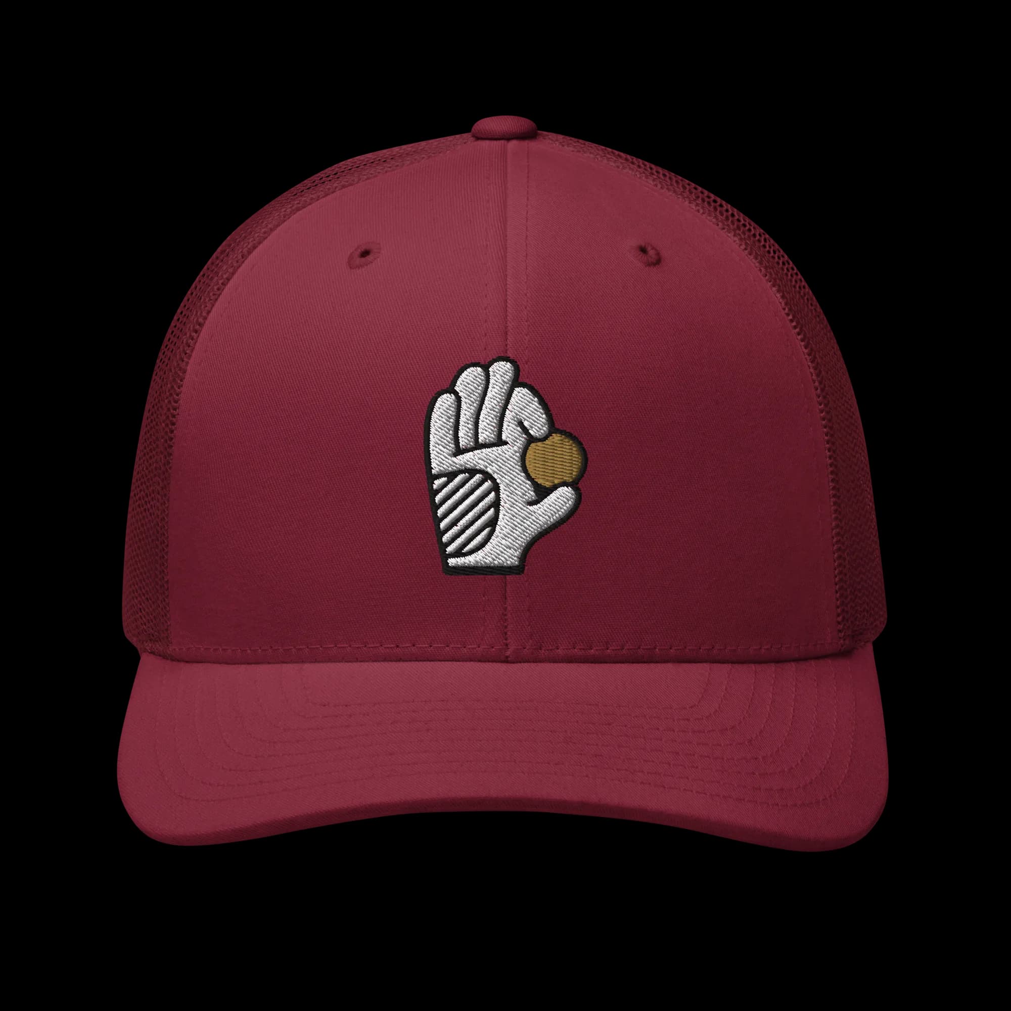 Trucker Golden Ball — Bordeaux