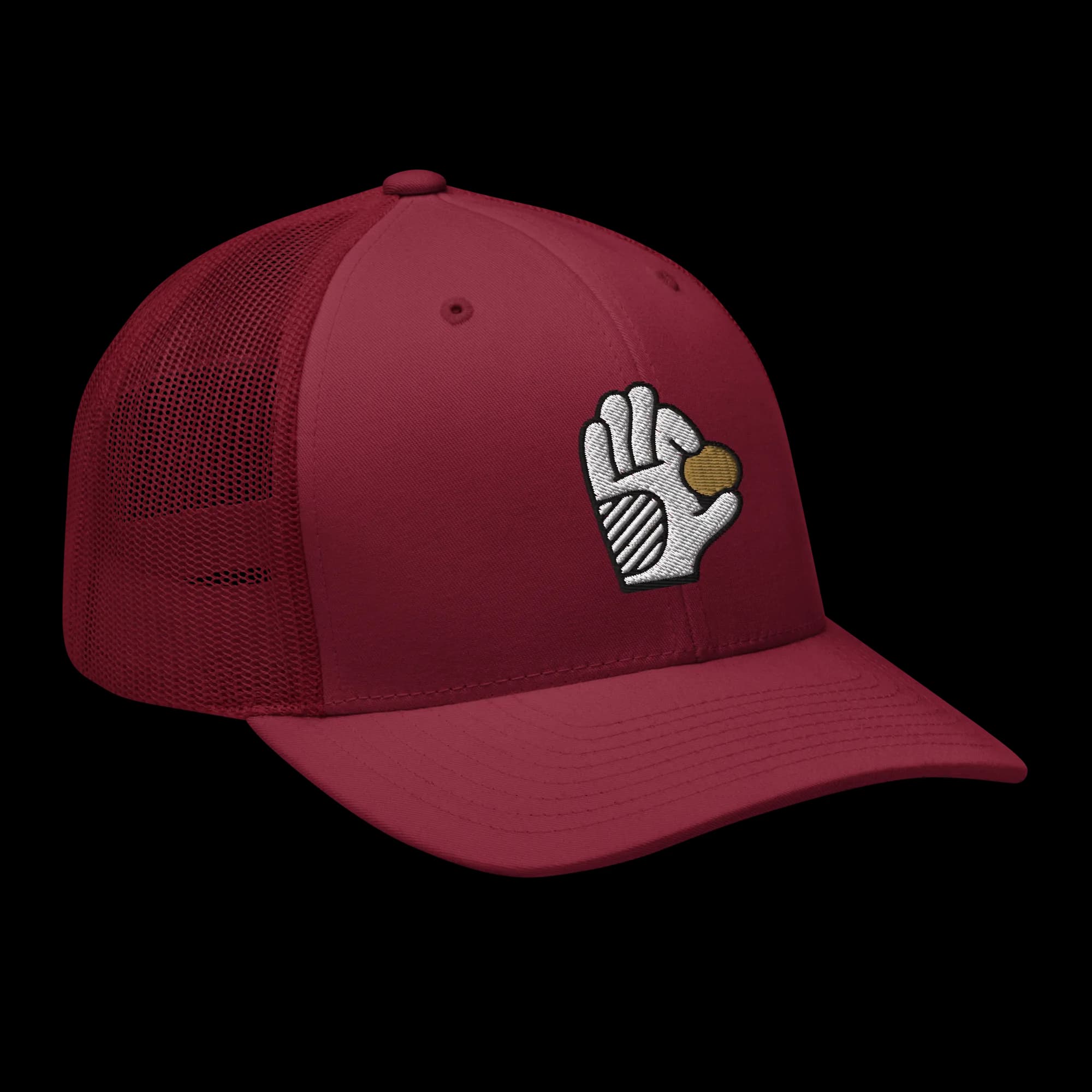Trucker Golden Ball — Bordeaux